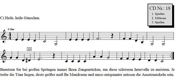 12c: Heile, heile Gänschen