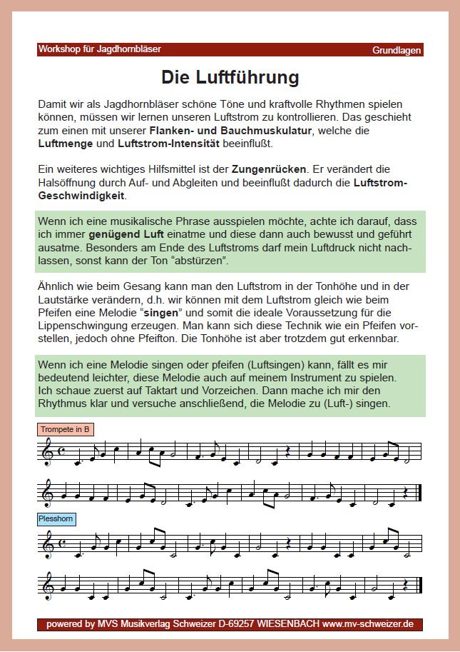 Luftführung