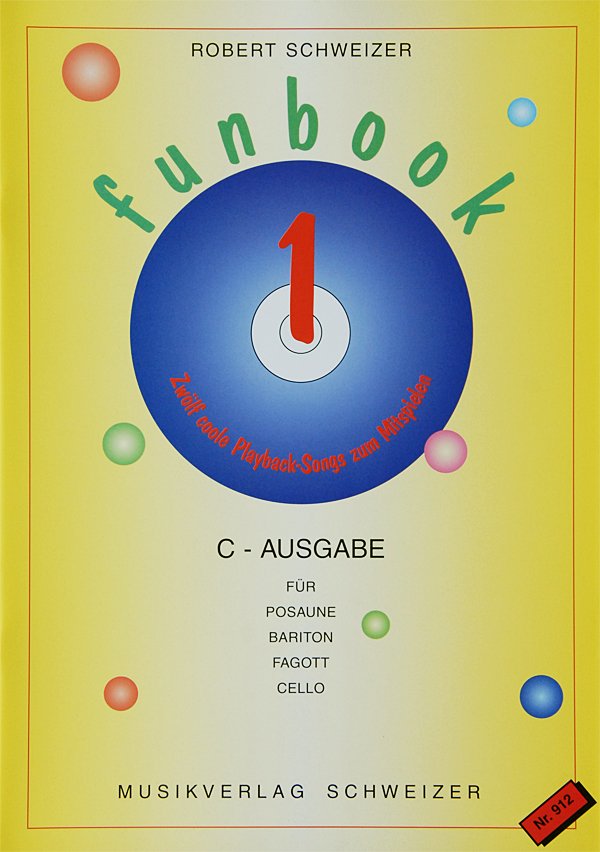 FUNBOOK 1 in C-Ausgabe Bass-Schlüssel