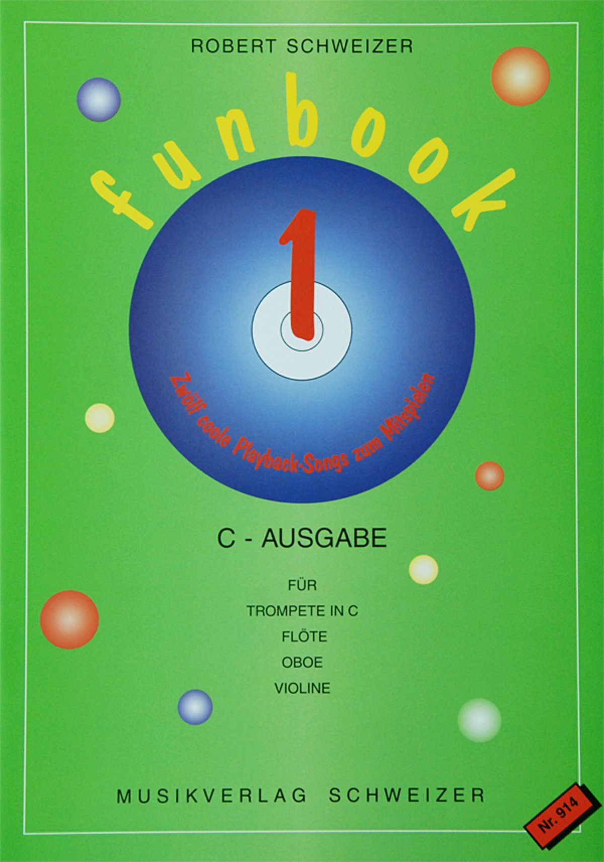 FUNBOOK 1 in C-Ausgabe (Violinschlüssel)